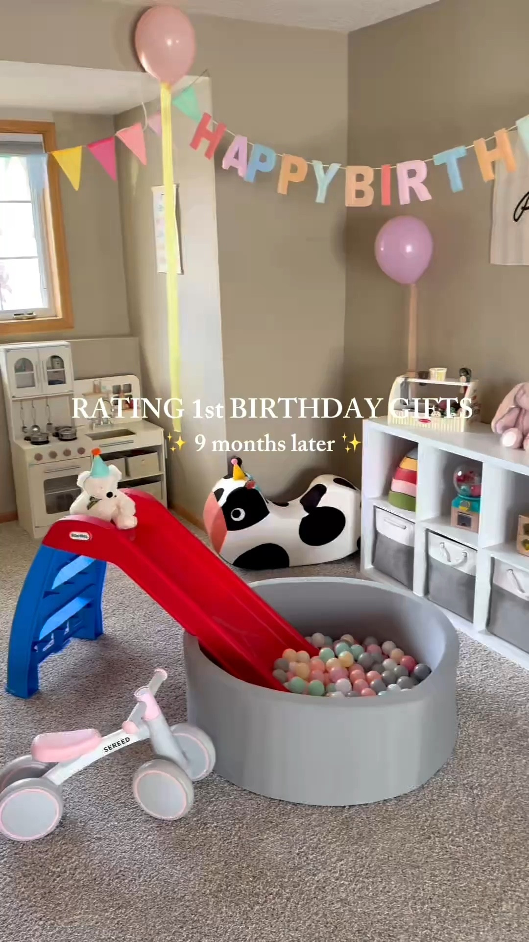 Rating 1st birthday gifts ✨ 9 months later ✨

#LTKBaby #LTKmomlife #LTKKids