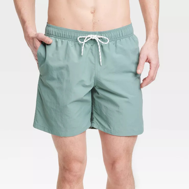 Men's 7" Swim Trunks - Goodfellow & Co™ | Target