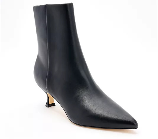 Marc Fisher LTD Leather Ankle Boots- Iggy QV | QVC