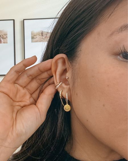 new earring stack for the new year and perfect as Valentine’s Day outfit accessories or gifting 🫶🏽💋

#LTKGiftGuide #LTKfindsunder100 #LTKSpringSale