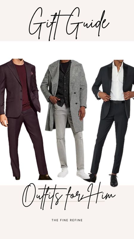 Gift Guide: Upgrade your significant others style with these fitted modern gems! Give the gift of looking good 😎 
#giftsforhim #styleguide #nyeoutfit #nyeforhim #holidaystyle

#LTKHoliday #LTKGiftGuide #LTKmens
