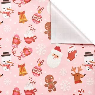 Pink Gingerbread & Friends Gift Wrap by Celebrate It® Christmas | Michaels Stores