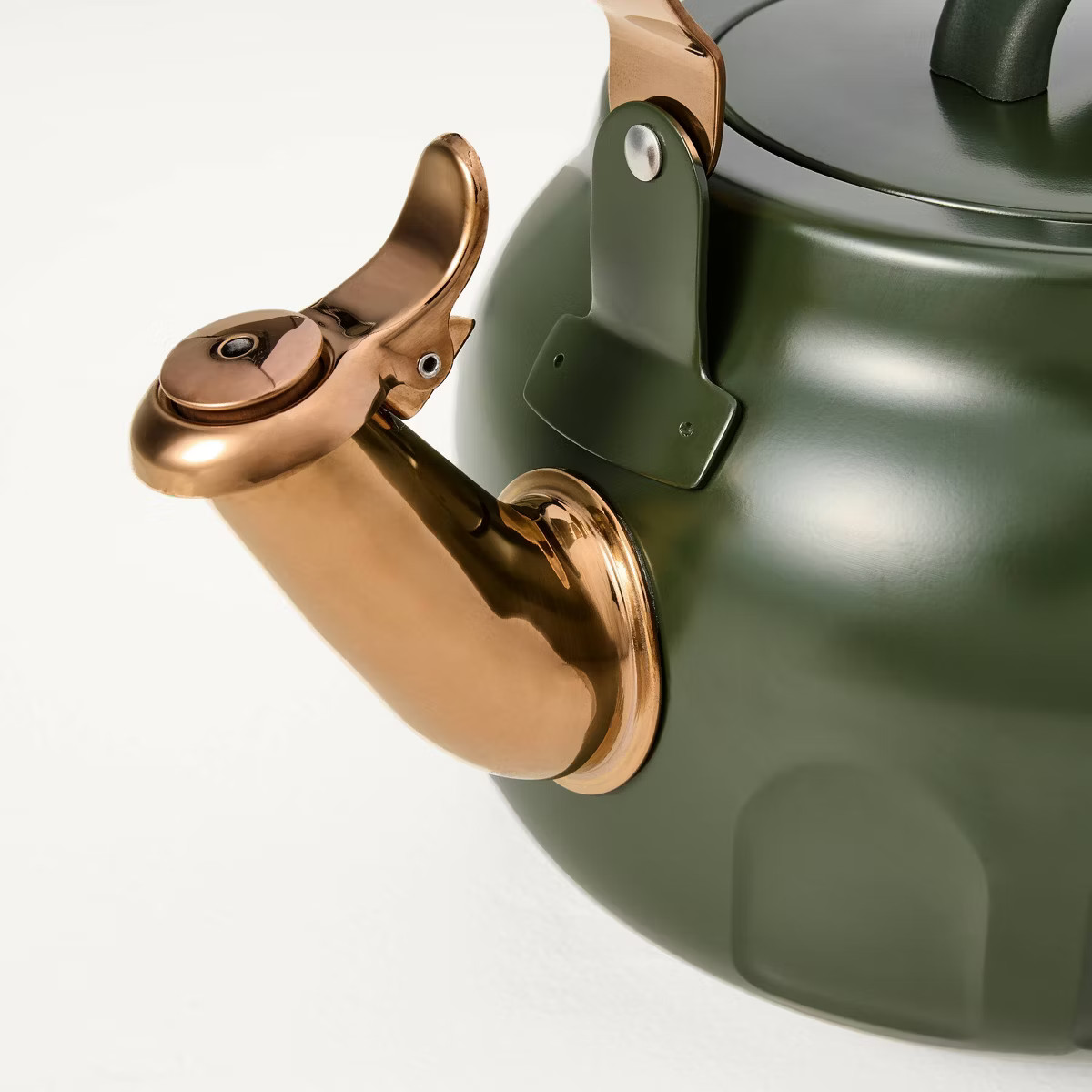 2qt Stainless Steel Arch Cutout Teapot - Hearth & Hand™ with Magnolia | Target