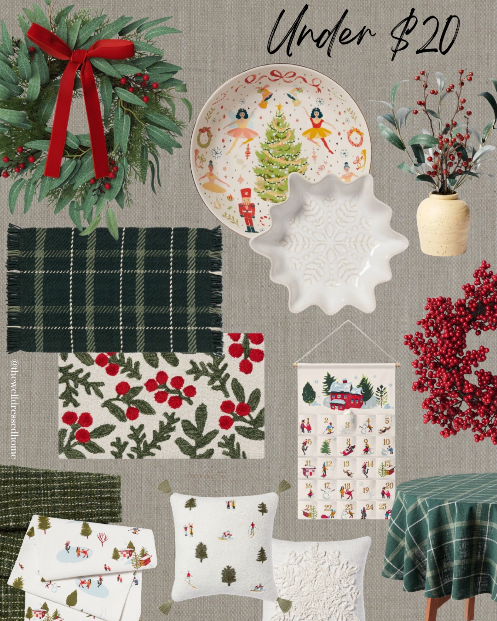 Holiday decor under $20!

#LTKSeasonal #LTKhome #LTKHoliday