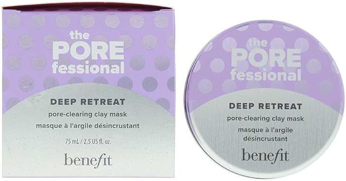 Benefit Cosmetics The POREfessional Deep Retreat Pore-Clearing Kaolin Clay Mask 2.5 oz / 75 mL | Amazon (US)