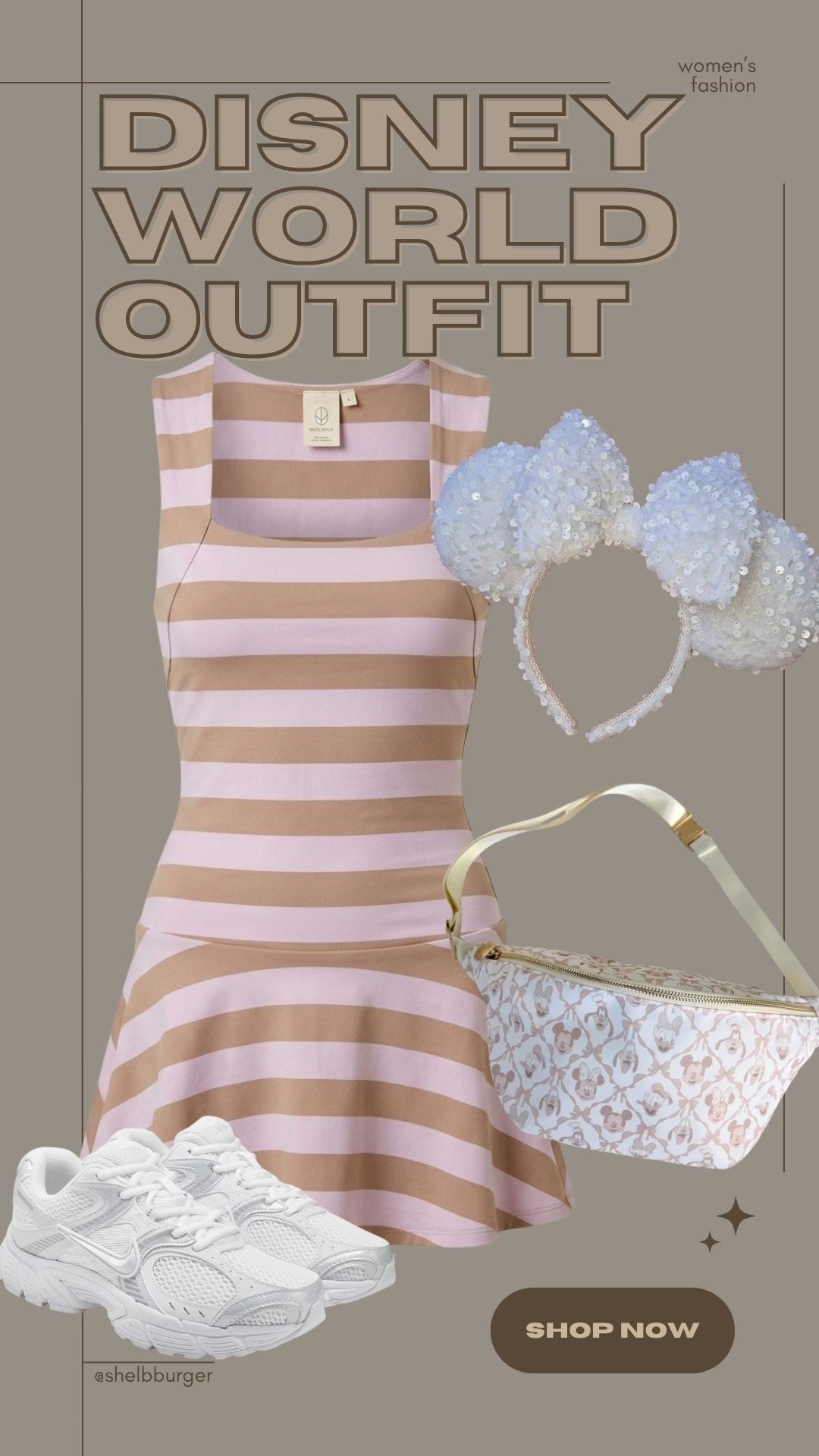 Women’s active dress outfit for Disney World vacation 

#LTKTravel