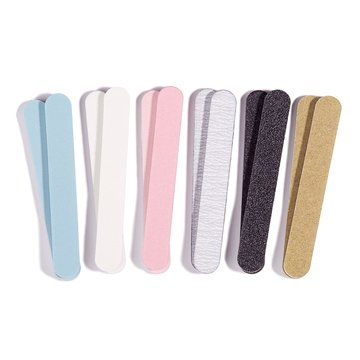 Professional Colorful Mini Finger Nail Files Washable Emery Boards 3-1/2 Inches Long 12 Fingernai... | Amazon (US)