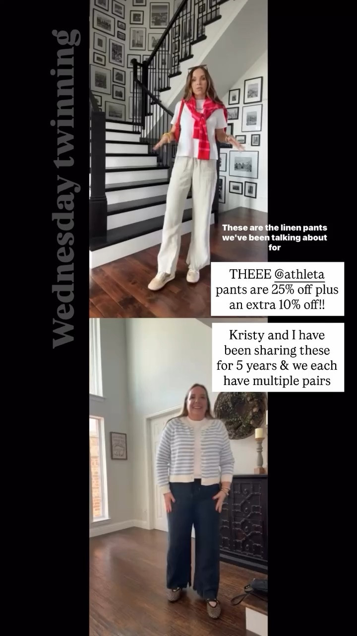 Twinning Wednesday 
@athleta