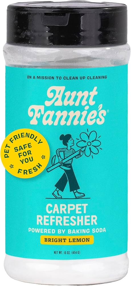 Aunt Fannie's Carpet Refresher & Deodorizer Powder, Multi-Purpose Carpet, Rug, and Upholstery Odo... | Amazon (US)