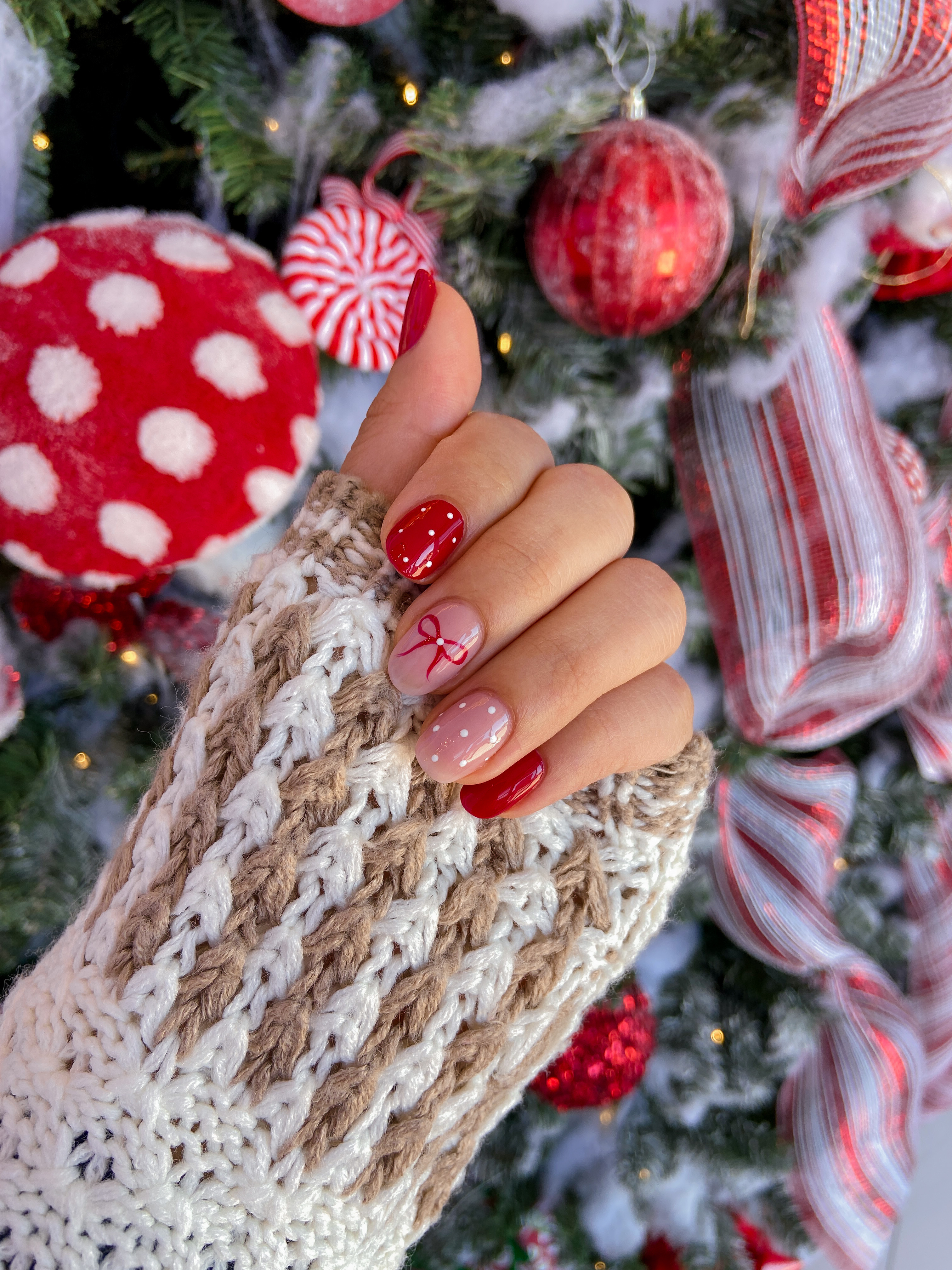 holiday nails for 2025! 💅🏼 i went with a classic red theme for this year's christmas nails design and i love how they turned out!! ❤️❄️🎄  christmas nails, holiday nail design, red christmas nails, festive gel nails, christmas nail art, holiday manicure ideas, winter nail inspo, red and nude nails, christmas bow nails, polka dot nails, cozy holiday nails, festive nail aesthetic, christmas nail trends, holiday gel manicure, bow nail art, polka dot nail design, minimalist christmas nails, elegant holiday nails, neutral christmas nails, red accent nails, festive nail details, cute holiday nails, simple christmas manicure, classy christmas nails, christmas nail inspo 2025, cozy winter aesthetic, holiday beauty aesthetic, christmas vibes nails, winter cozy vibes, festive beauty content, seasonal nail inspo, holiday glam nails, cozy christmas aesthetic, december nails, winter manicure ideas, nail day vlog, christmas nails vlog, red christmas nails, holiday nail vlog, gel nail routine, at home gel nails, christmas nail inspo, festive red nails, natural nail gel manicure, nail care vlog, cozy beauty vlog, winter nail ideas, diy gel nails at home, nail transformation video, christmas nail design, red gel polish nails, holiday manicure ideas, festive nail art, simple christmas nails, classic red holiday nails, winter nail inspo 2025, elegant christmas nails, minimal holiday nail look, glossy red gel nails, uv nail lamp, gel nail polish set, nail art brushes, at home nail kit, gel manicure tools, nail files and buffers, diy nail supplies, amazon nail tools, nail prep essentials, recreate this nail look at home  

 #LTKHoliday #LTKdayinmylife #LTKootd