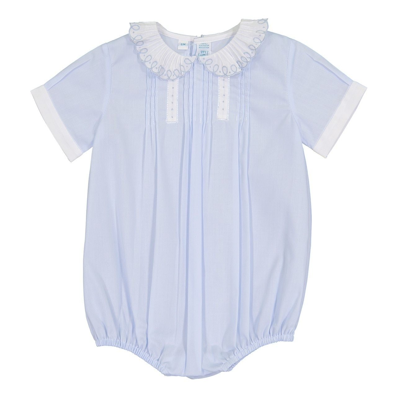 Boys Vintage Scalloped Collar Creeper | Grace and James Kids