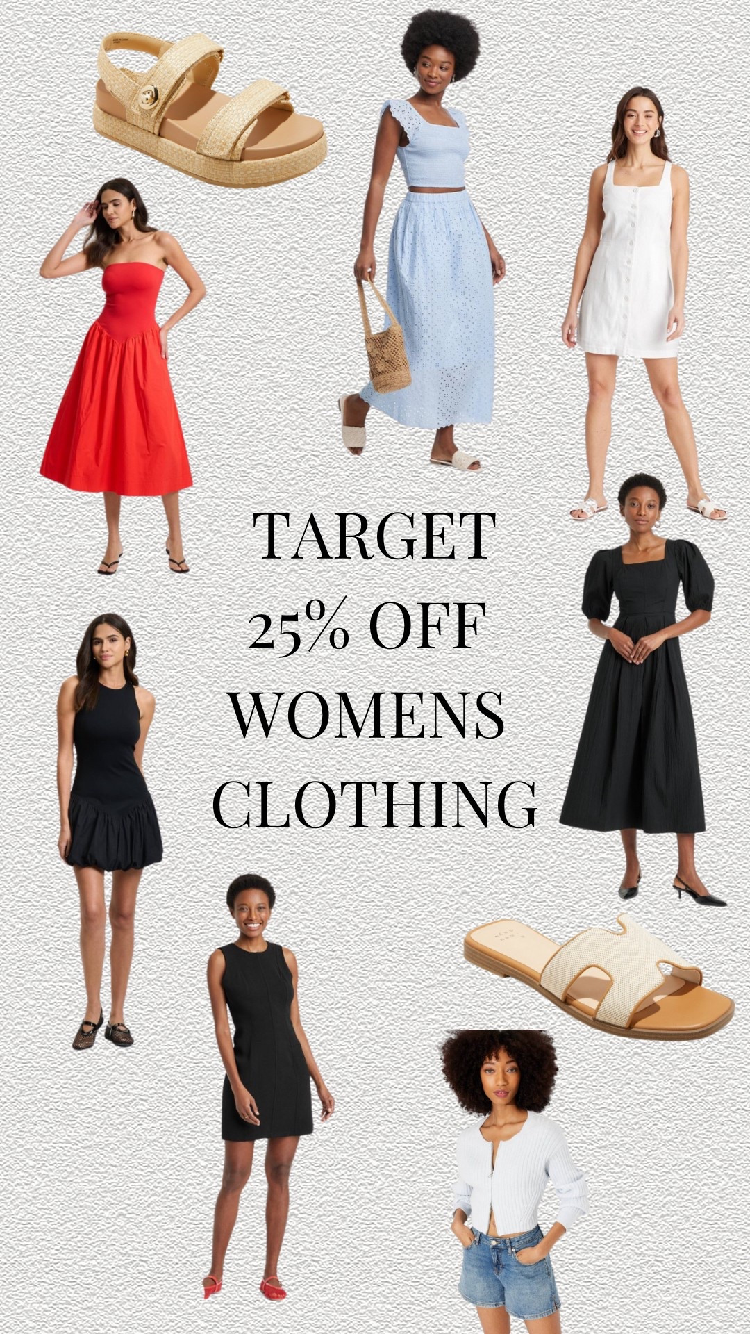 25% off women’s apparel at target! Love all of these pieces and think they’re perfect to add to your spring wardrobe! 

#LTKStyleTip #LTKSpringSale #LTKSeasonal