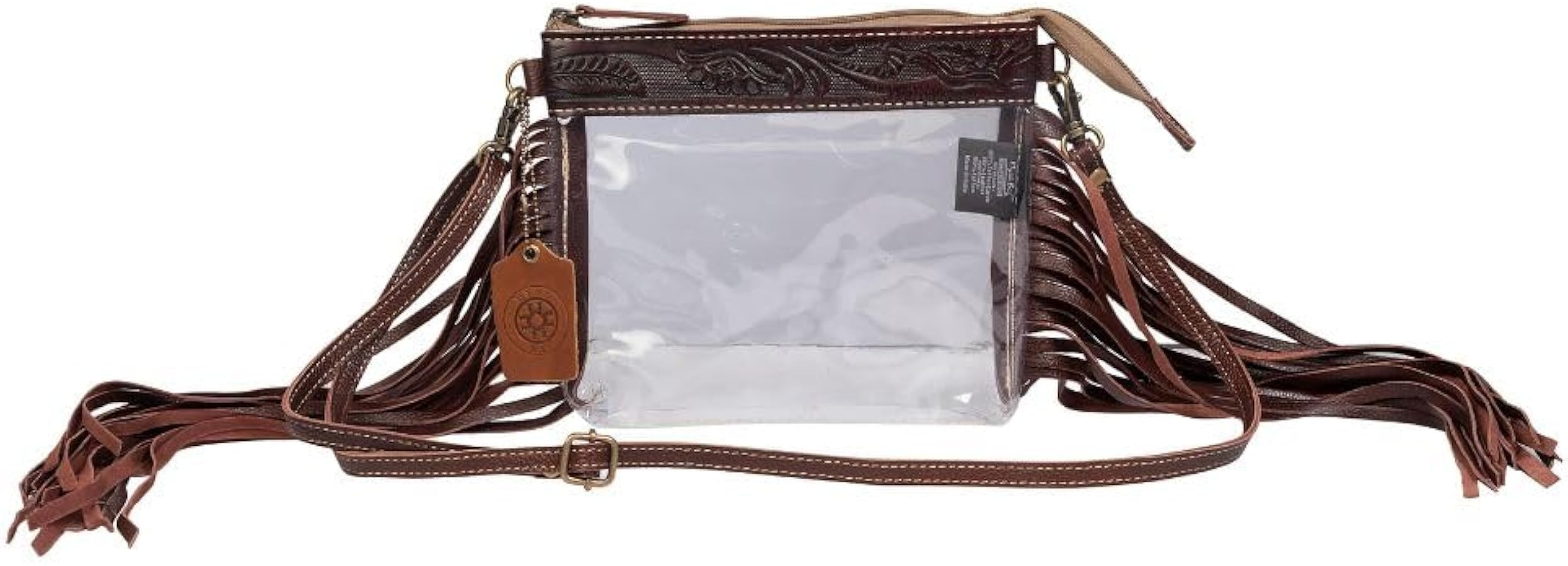 Myra Bag Leather Fringe Purse - Leather and Hairon Bags for Women, Over The Shoulder Purse | Amazon (US)