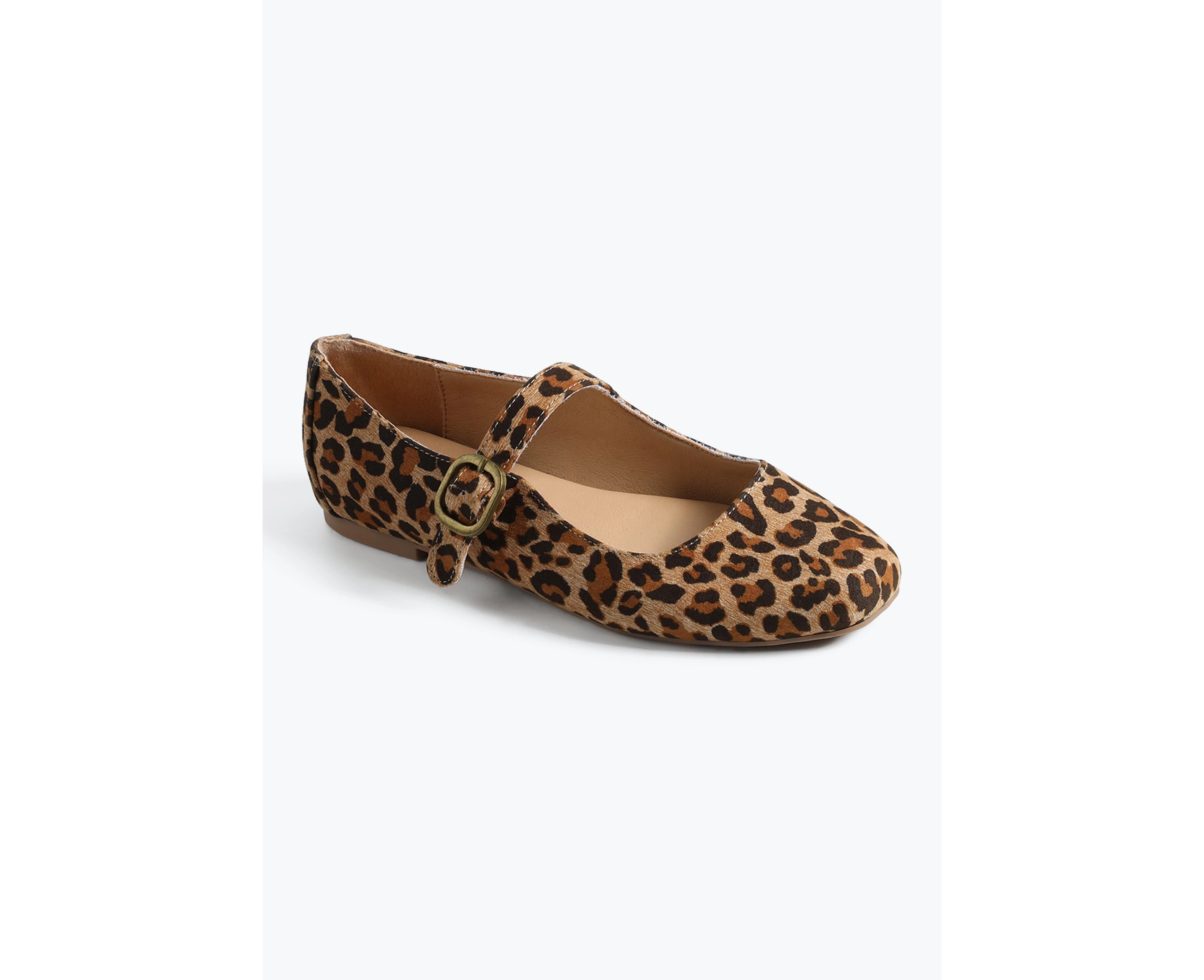 SuperCush Ivy Mary Jane Leopard Flat | maurices | Maurices