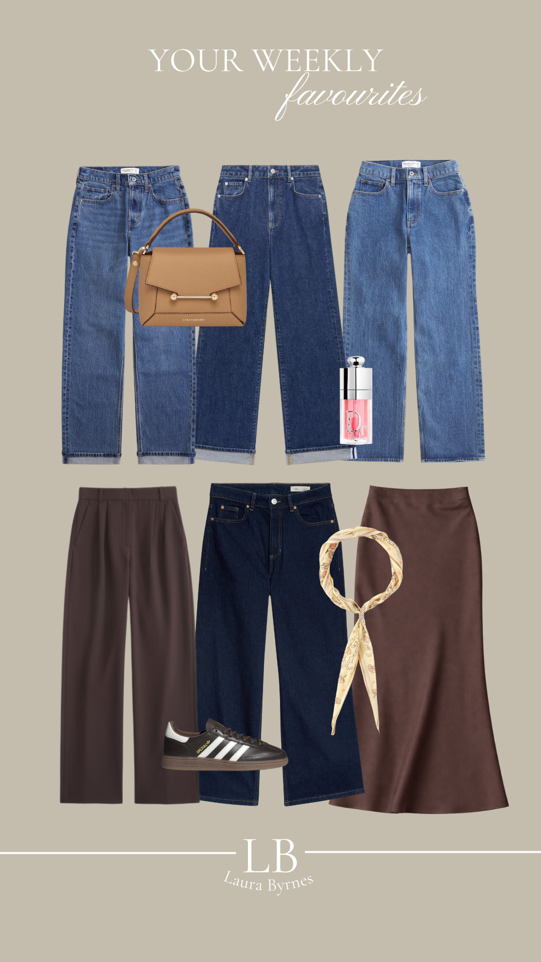 Your Weekly Favourites!
LTK Denim, A&F Jeans, Beauty, Adidas Shoes, Silk Maxi Skirt, Uniqlo Trousers 

 #LTKuk #LTKspring #LTKeurope