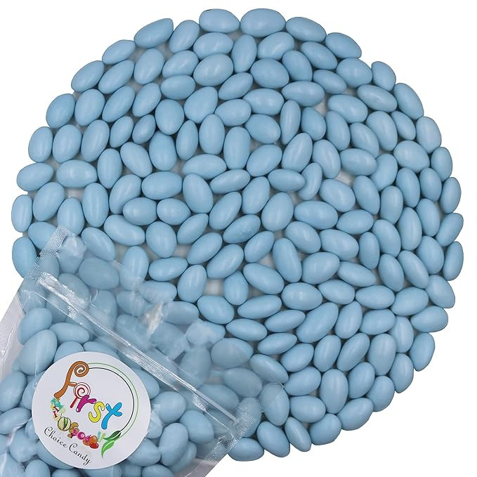 FirstChoiceCandy Jordan Almonds (2 Pound, Baby Blue) | Amazon (US)