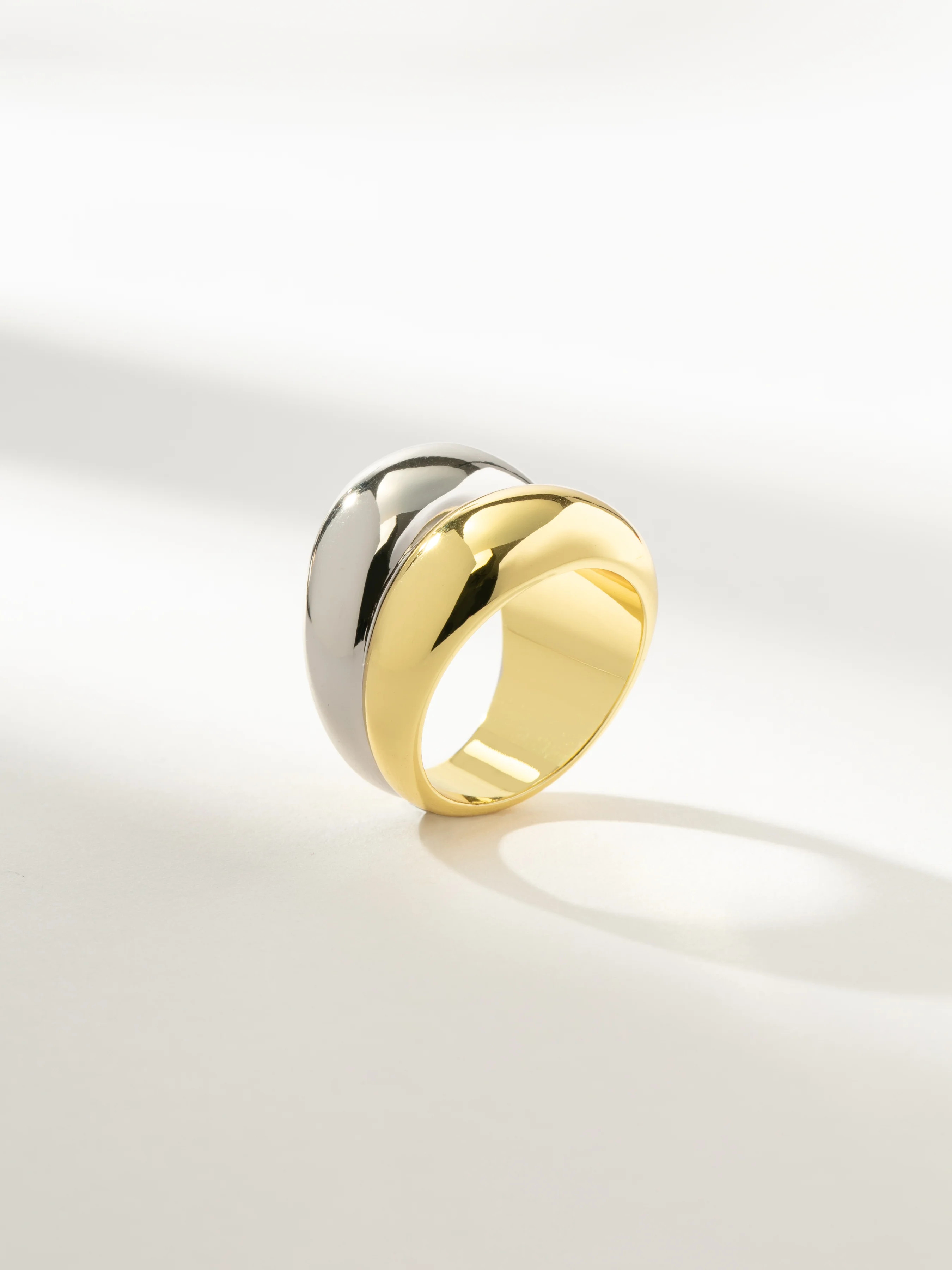 Mixed Up Silver and Gold Mixed Metal Ring | Uncommon James | Uncommon James
