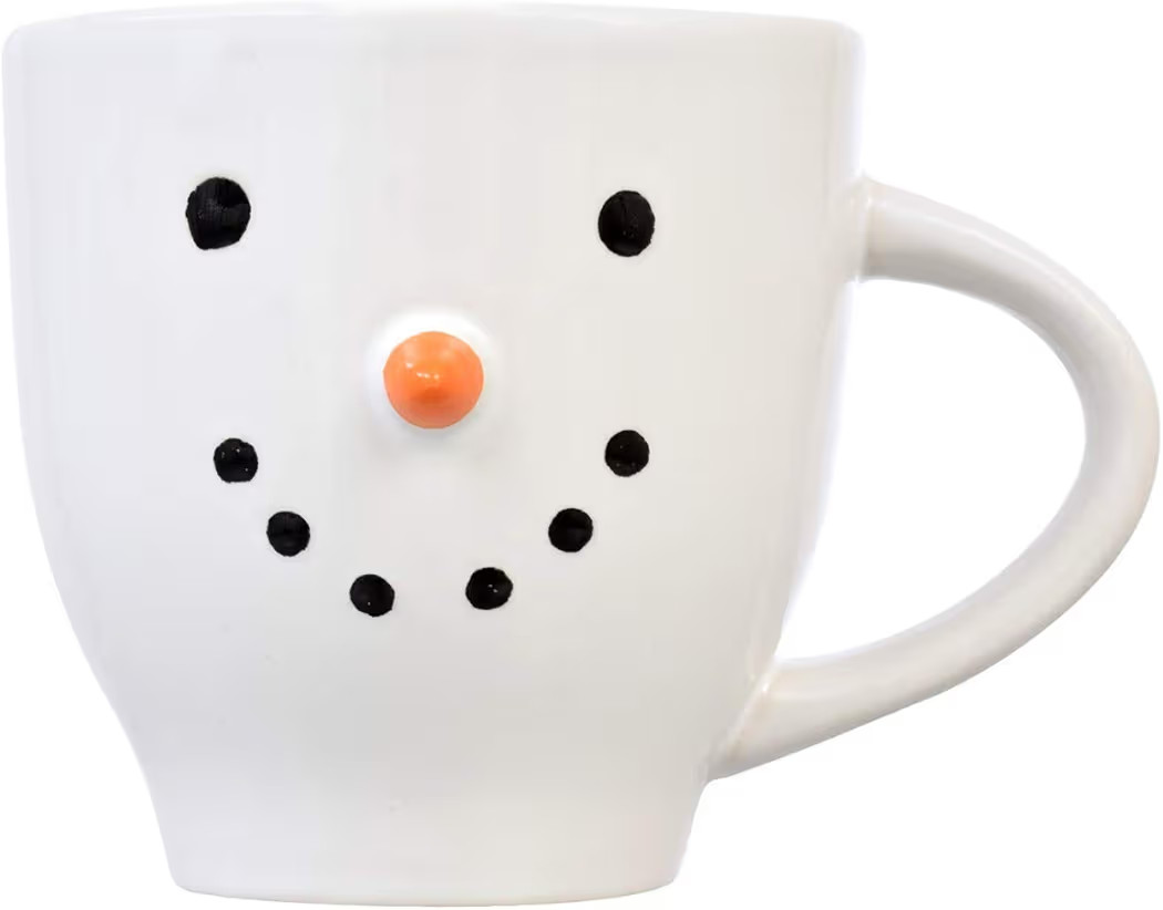 Coffee Mug Large Stoneware Snowman Cups Set 2-20 oz Super Strong! Durable! Dishwasher Safe!! Ador... | Amazon (US)
