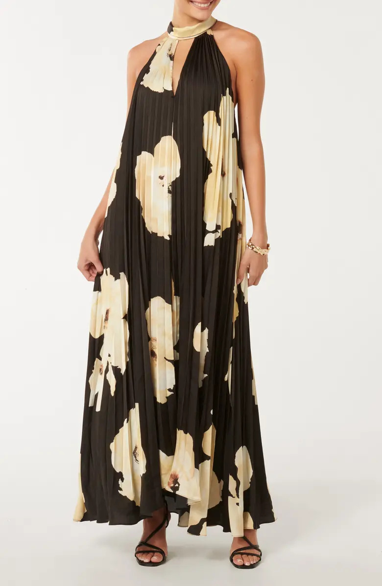 Ever New Saylor Floral Pleated Maxi Dress | Nordstrom | Nordstrom