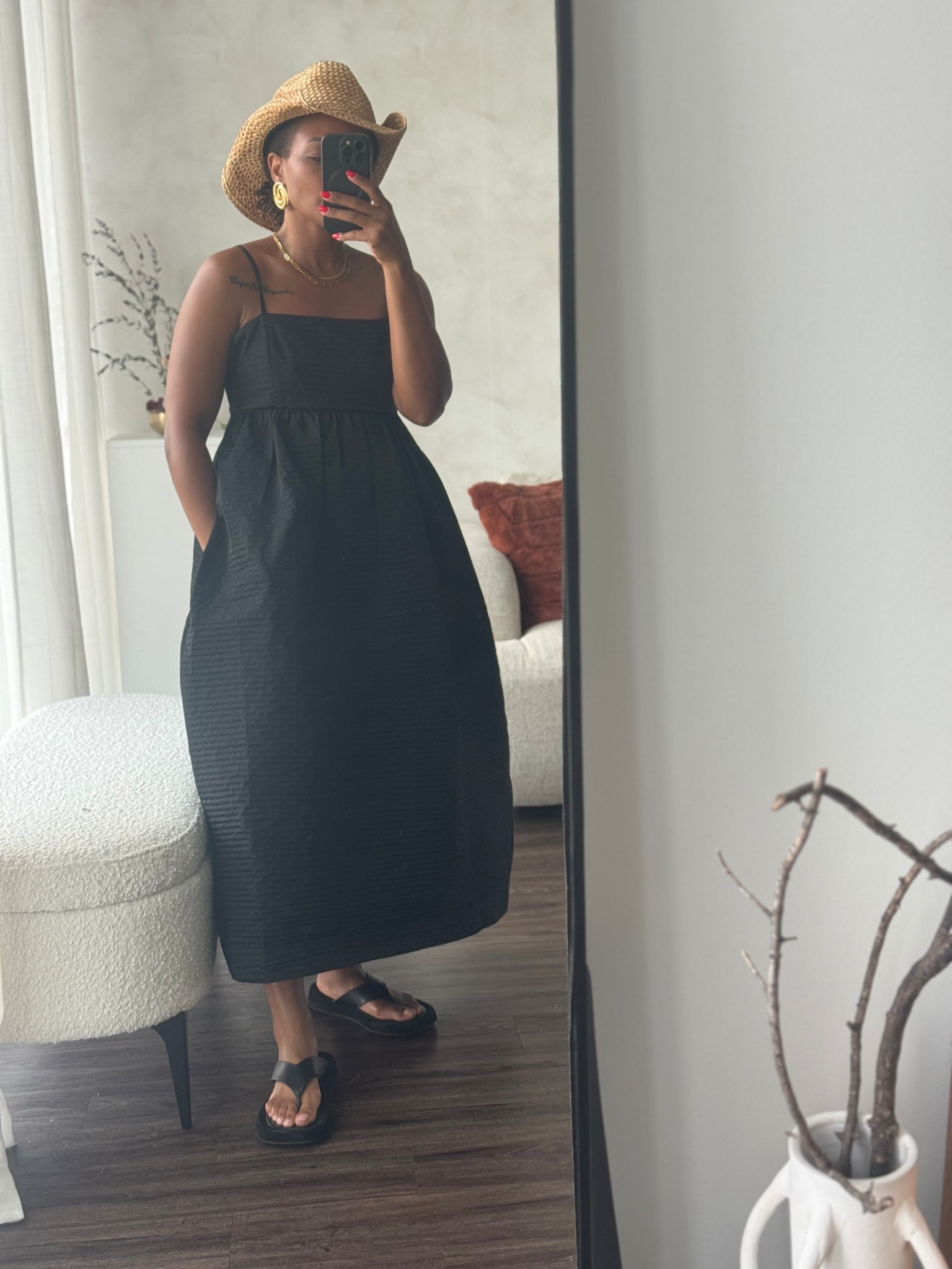 I almost put this one in my Poshmark sale… but with summer being right around the corner I need all things effortless in my wardrobe for the Houston heat. Dress is a good old COS find from seasons ago, but I’ve shared some other great finds ! 

#LTKMidsize #LTKootd #LTKSeasonal