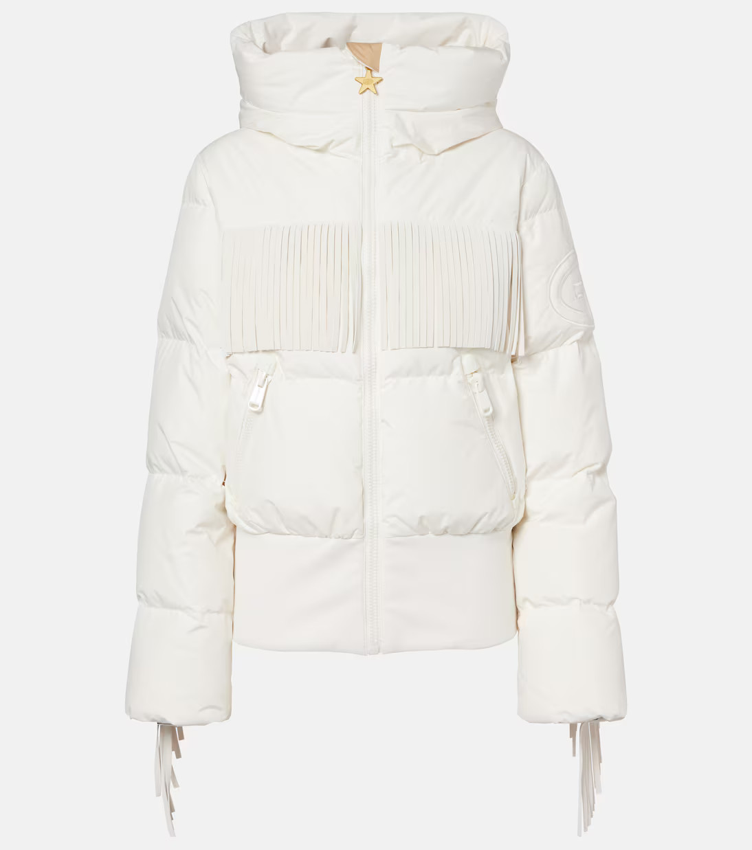 Marna fringed down ski jacket | Mytheresa (UK)