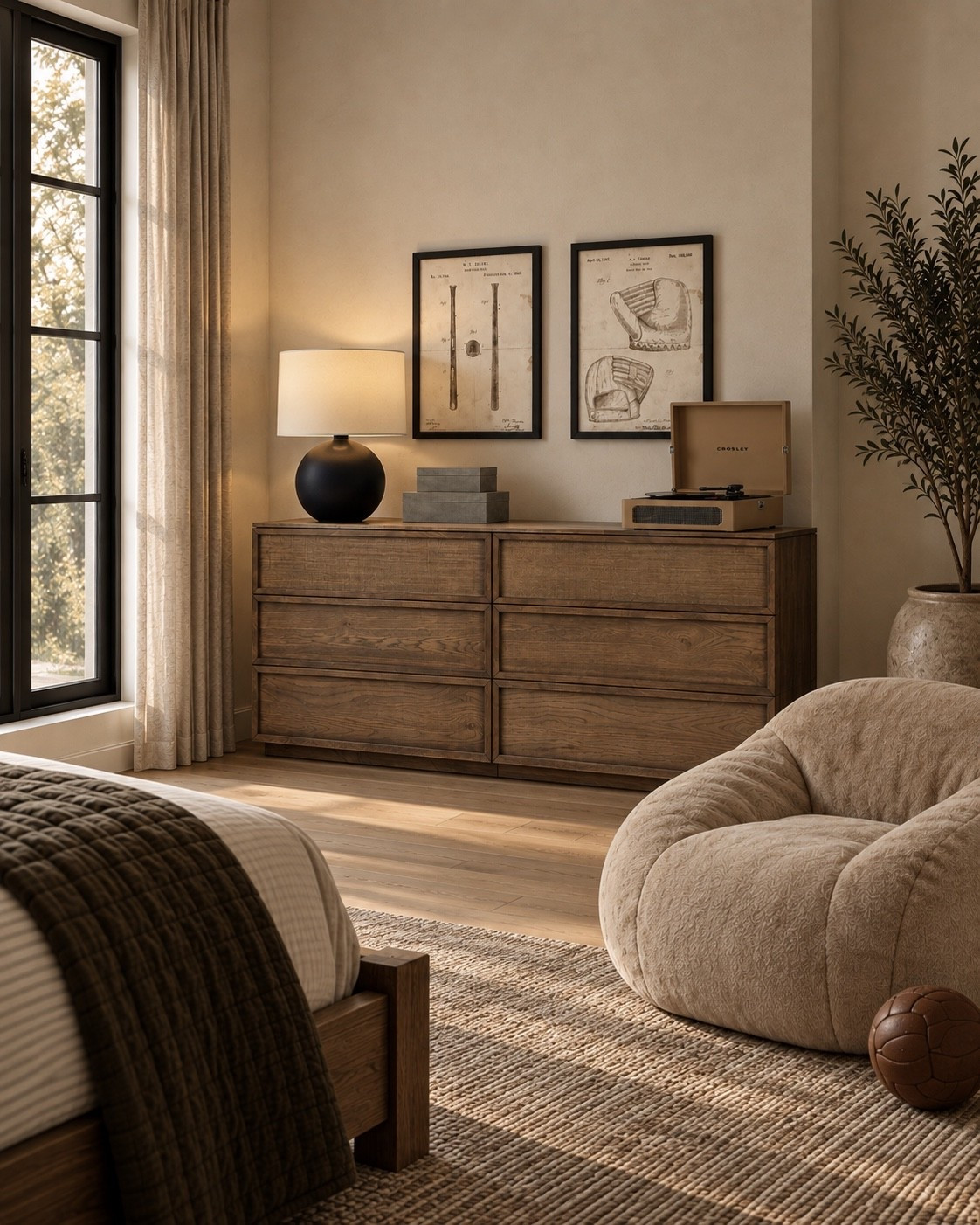 A cozy and warm room that reflects both personal interest and style! When it comes to children’s rooms I am fully on board with creating spaces they can grow with—from little to adult. These pieces are perfect for that!

#LTKHome