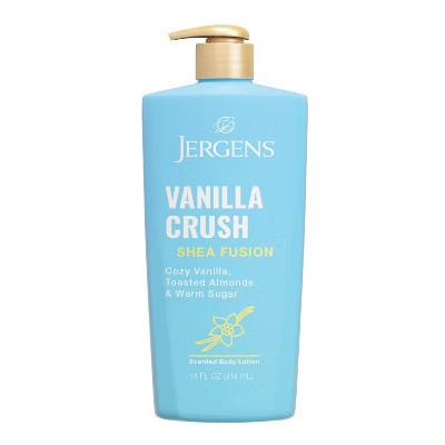 Jergens Shea Fusion Vanilla Crush Scented Body Lotion with Vitamin E - 14 fl oz | Target