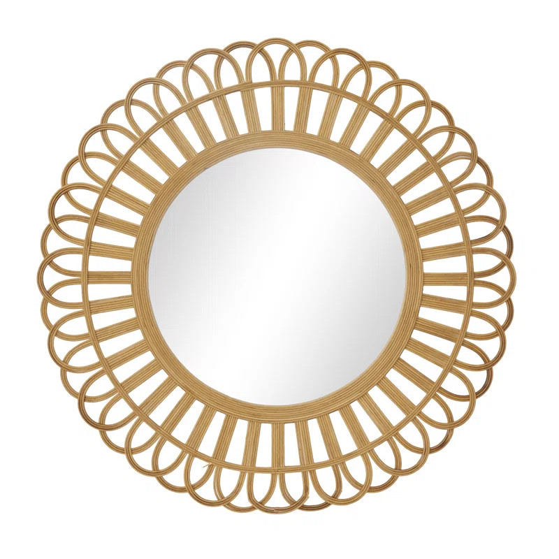 Wymore Wood Flat Wall Mirror | Wayfair North America
