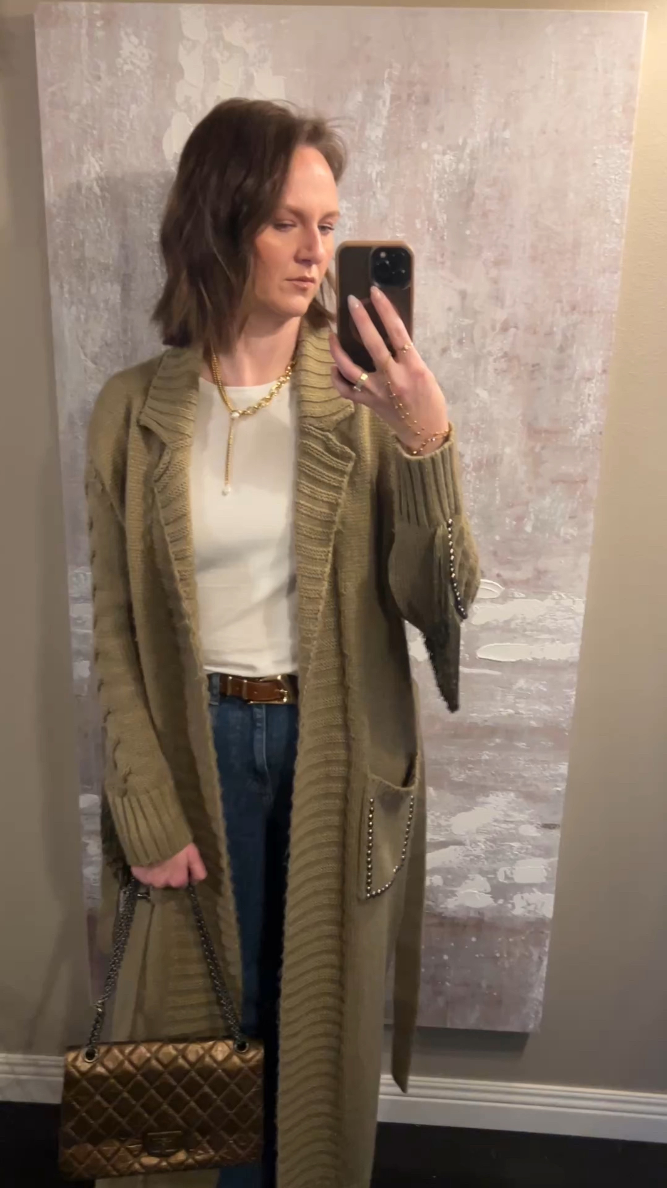 Tonight’s look 

Cardigan from Understated Leather 

#LTKOver40 #LTKU