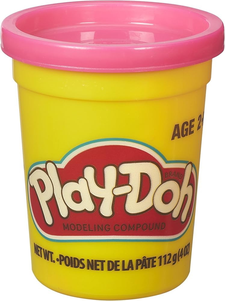 Play-Doh Single Can Dough, Rubine Red | Amazon (US)