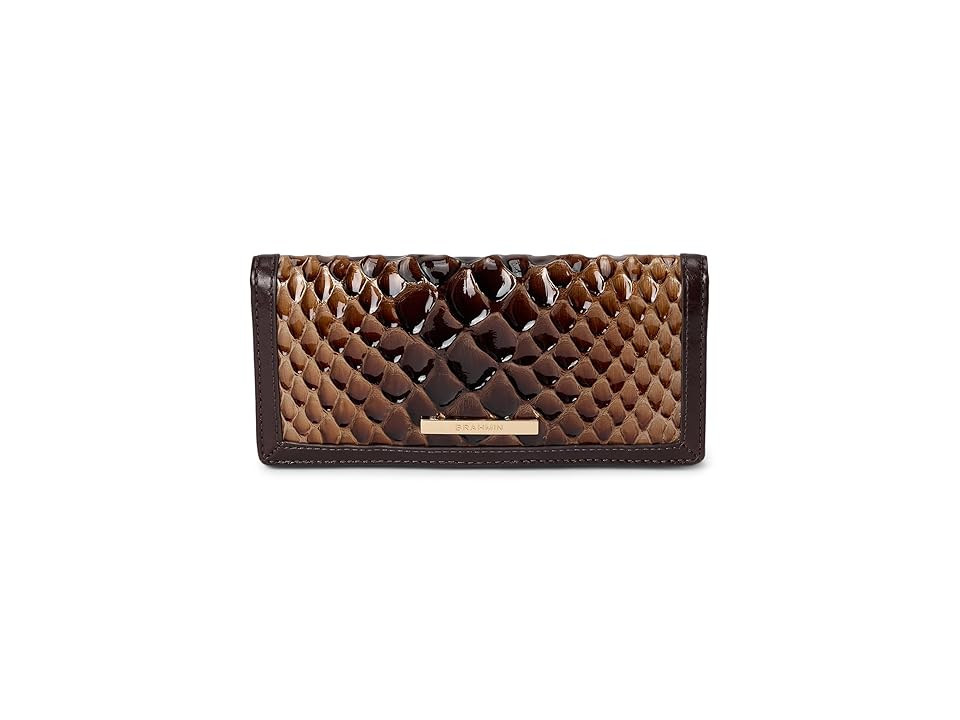 Brahmin Ady Wallet Wallet Women's Handbags Toffee 1, Leather | Zappos