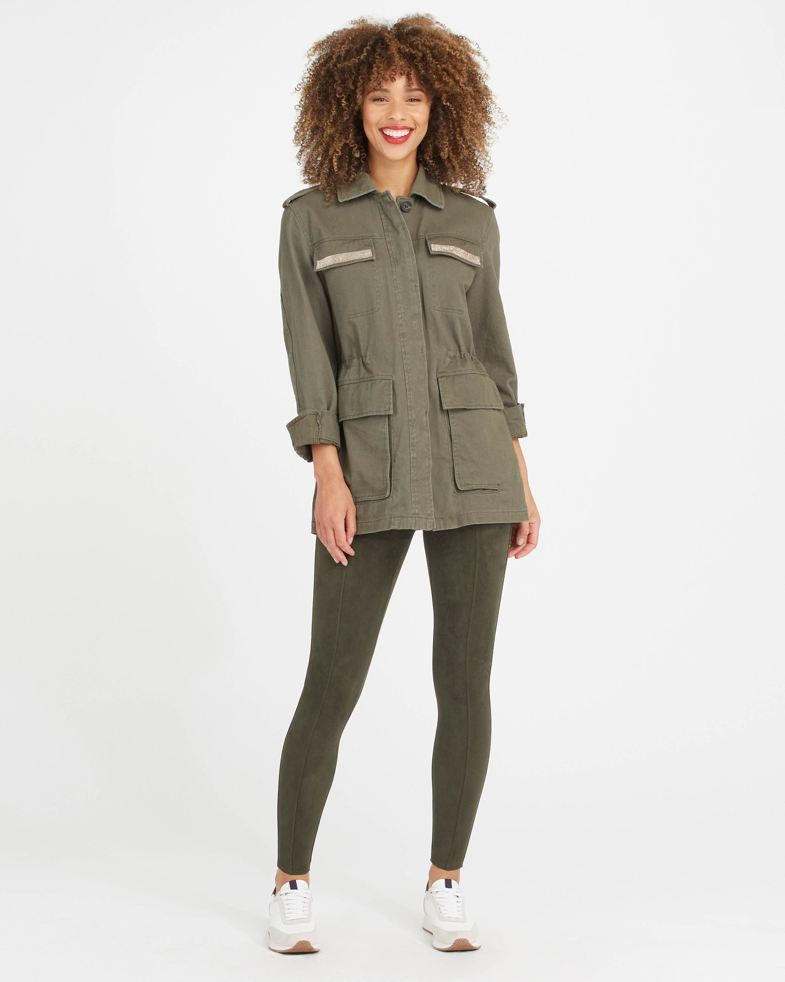 Faux Suede Leggings | Spanx