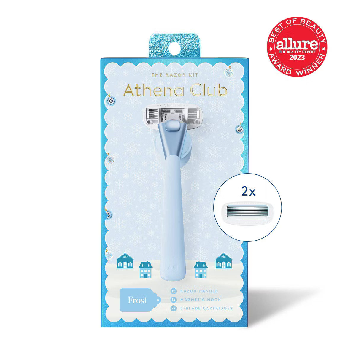 Athena Club 5-Blade Women's Frost Razor Kit | Target