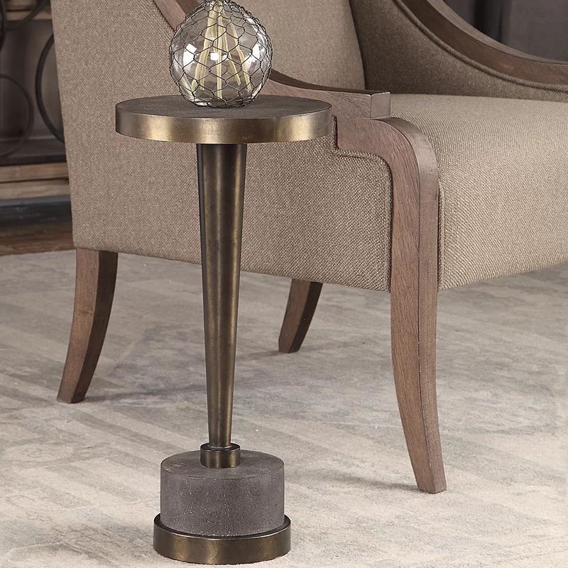 Tanvir Pedestal End Table | Wayfair North America