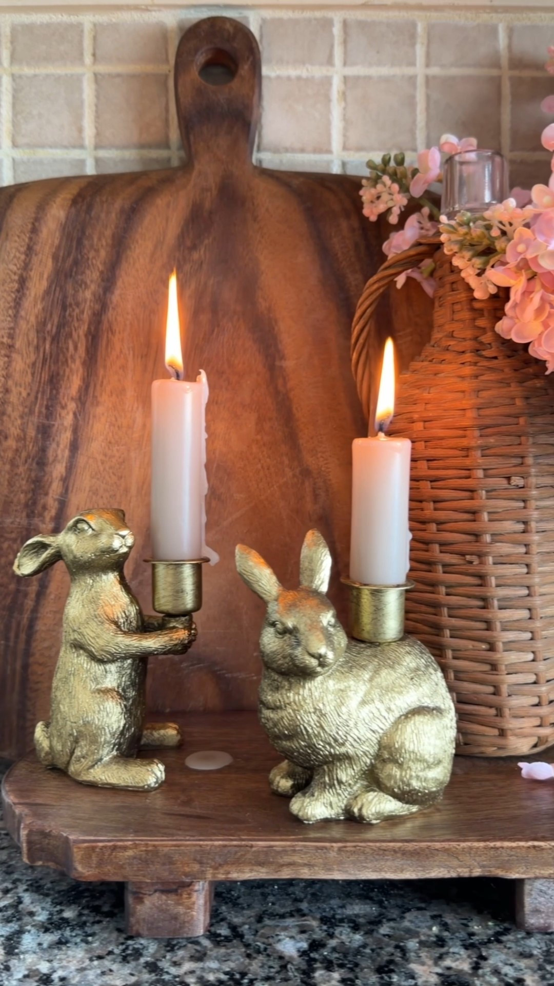 Cozy kitchen spring styling 🐇

#LTKhome