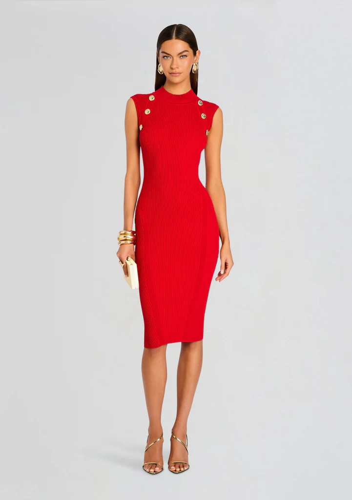 Nunzia Knit Dress | Retrofete