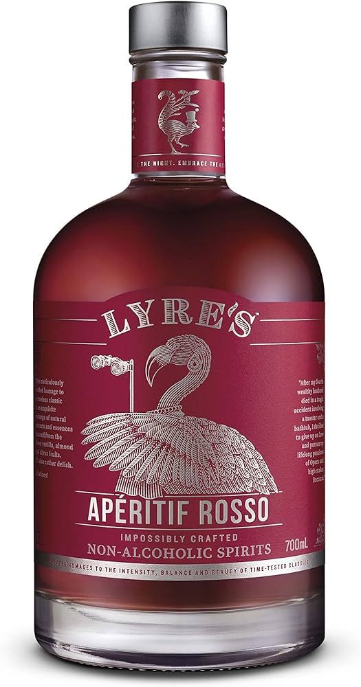 Lyre's Aperitif Rosso Non-Alcoholic Spirit - Sweet Vermouth Style | Gold Medal Winner | 23.7 Fl O... | Amazon (US)