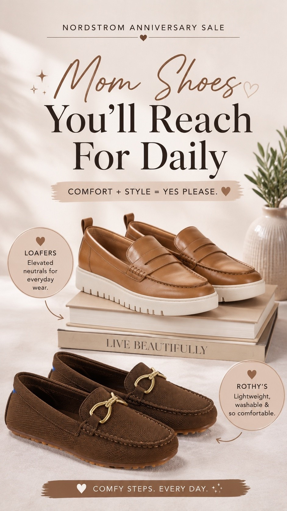 The loafers I know I’ll be wearing on repeat. 🤎 They’re incredibly comfortable, easy to style, and one of my favorite finds from the Nordstrom Anniversary Sale!

#NordstromAnniversarySale #NordstromStyle #LTKStyle #LTKFinds #LTKSale #Loafers #ComfortShoes #EverydayStyle #MomStyle #MomFavorites #FallStyle #CapsuleWardrobe #NeutralStyle #WearOnRepeat #ComfortMeetsStyle #ShoesOfTheDay #FashionFinds #CasualStyle #StyleInspo #SaleFinds

#LTKmomlife #LTKWorkwear