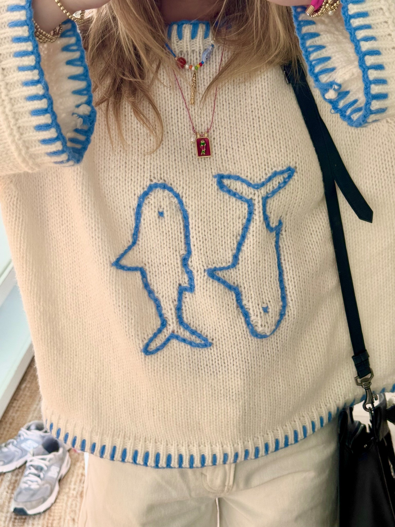 Fish sweater! 

#LTKStyleTip #LTKSwim #LTKFindsUnder50