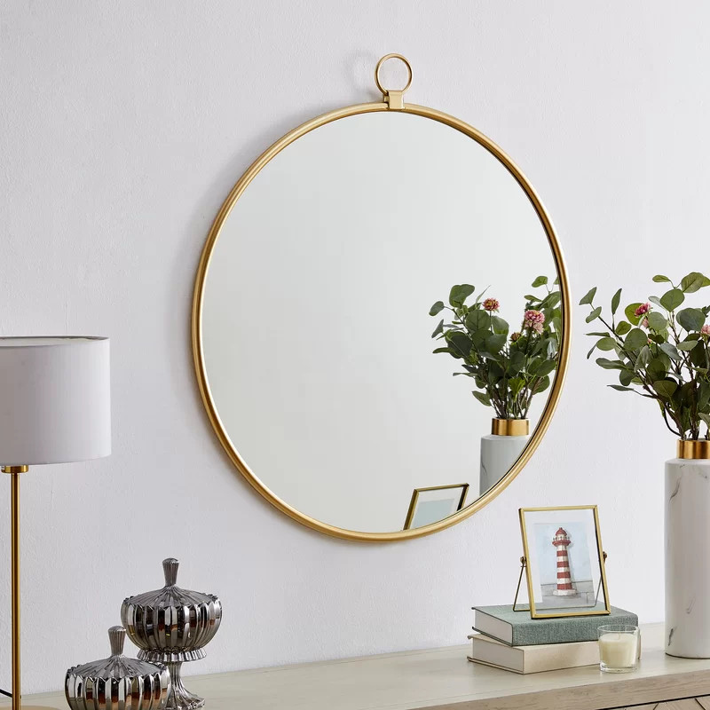 Marshall Metal Flat Wall Mirror | Wayfair North America