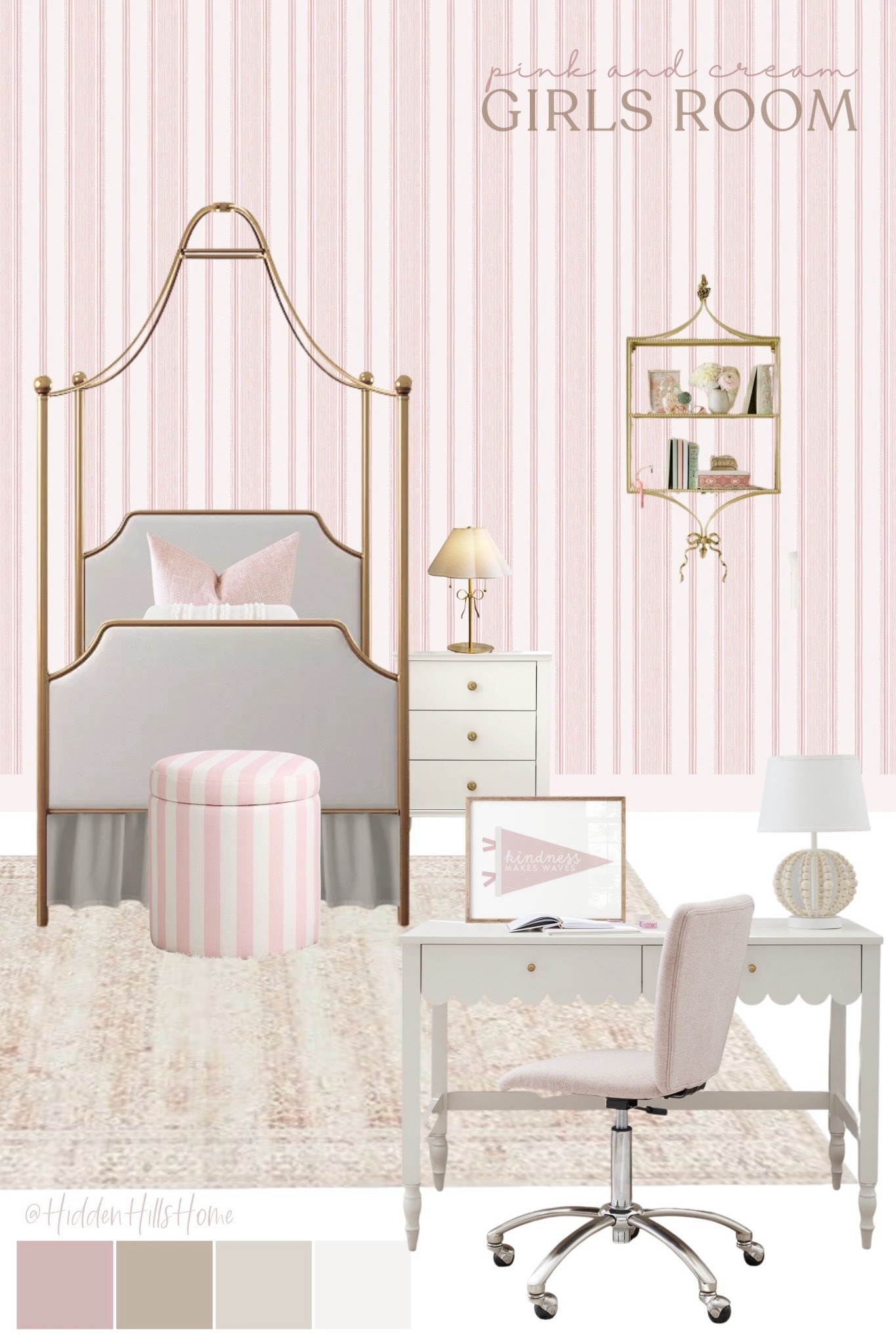 Cute girls room decor mood board, girls bedroom design, girls room ideas, pink girls room, nightstands, desk, bedroom rug #girlsroom


#LTKSaleAlert #LTKKids #LTKHome
