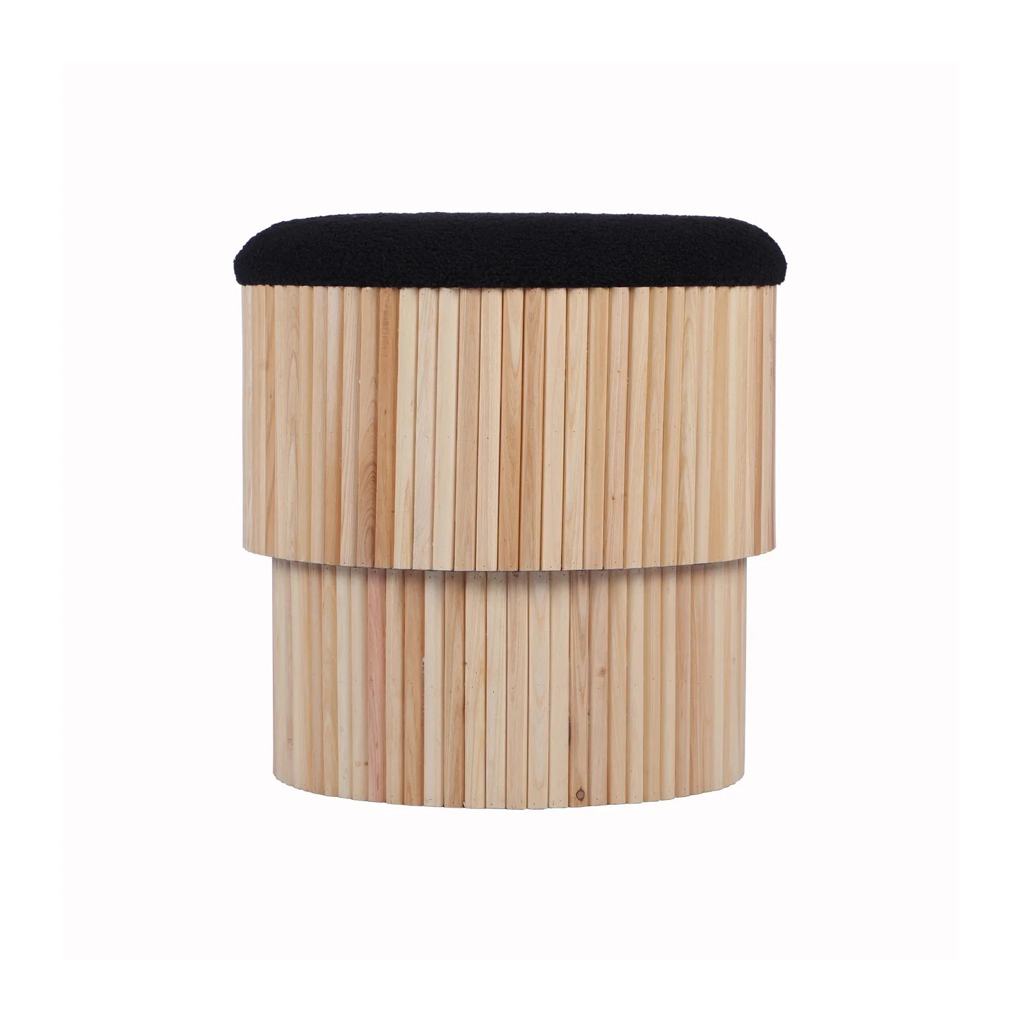 Sagano Tiered Storage Ottoman | TOV Furniture