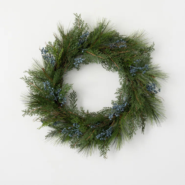Faux Juniper Wreath | Wayfair North America