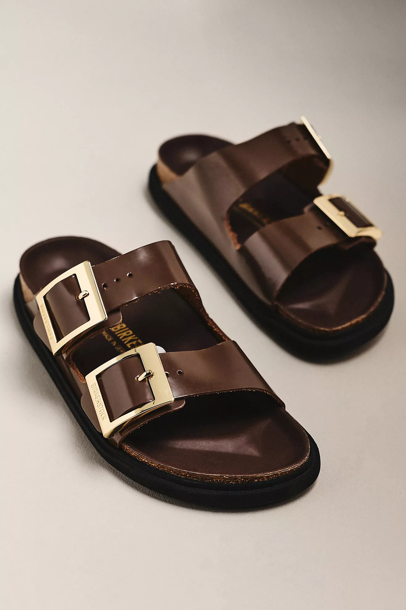 Birkenstock Arizona Droplet Buckle Slide Sandals | Anthropologie (US)