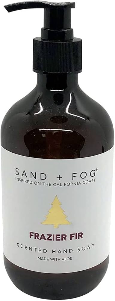 Sand + Fog Frazier Fir - Scented Liquid Hand Soap - Moisturizing Hand Soap - Made with Aloe - Par... | Amazon (US)