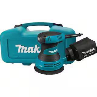 Makita 3 Amp 5 in. Corded Palm Grip Random Orbital Sander with Dust Bag, Hard Case BO5030K - The ... | The Home Depot