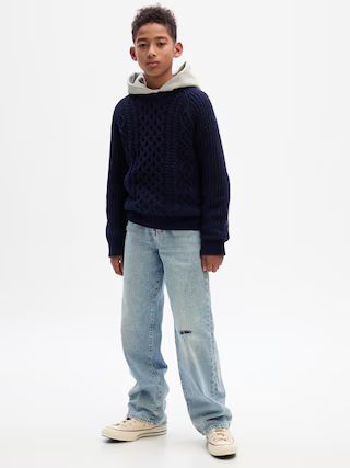 Kids Organic Cotton '90s Loose Jeans | Gap (US)
