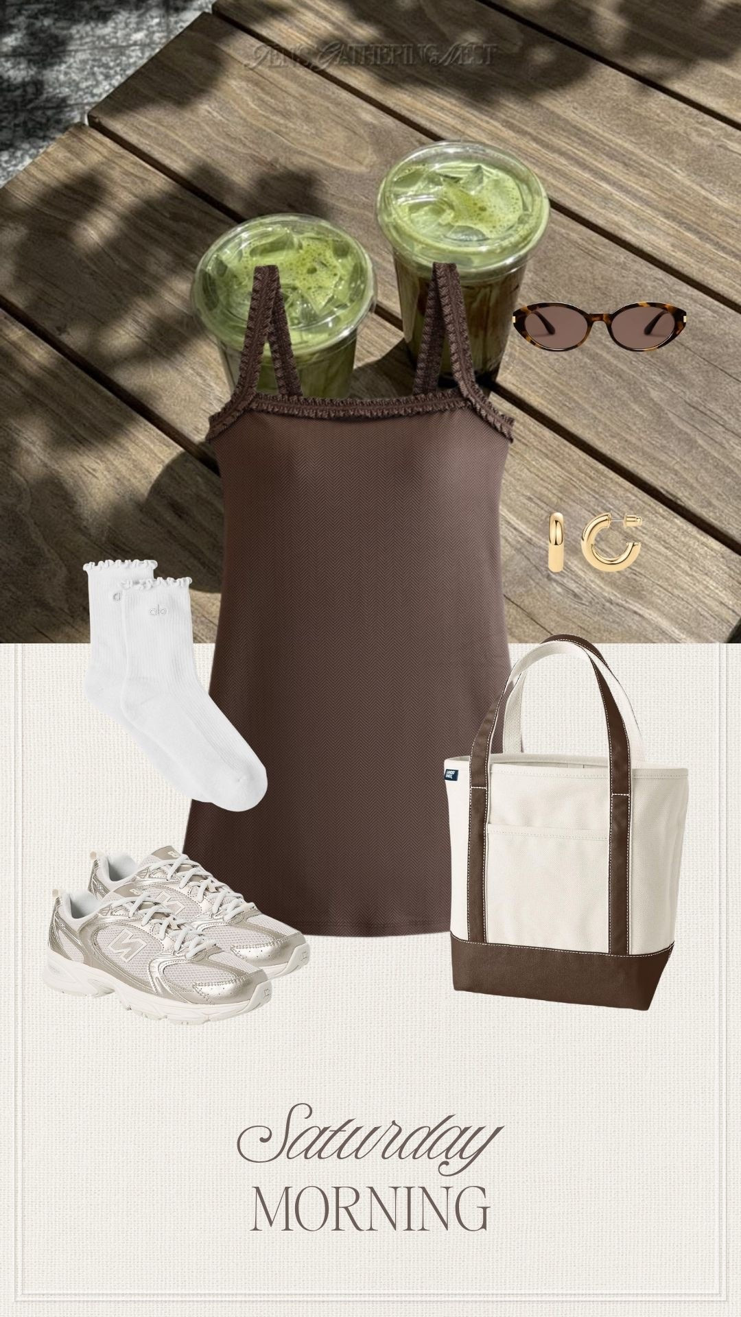 Easy, effortless and made for matcha runs. 🤎 This neutral outfit idea pairs a chocolate brown mini dress with classic sneakers, crew socks and a canvas tote for the cutest casual everyday look.

#outfitidea #casualoutfit #summeroutfit #abercrombie #neutraloutfit #brownoutfit #everydaystyle #sneakeroutfit #newbalanceoutfit #ltkfashion #womensfashion

#LTKootd #LTKActive
