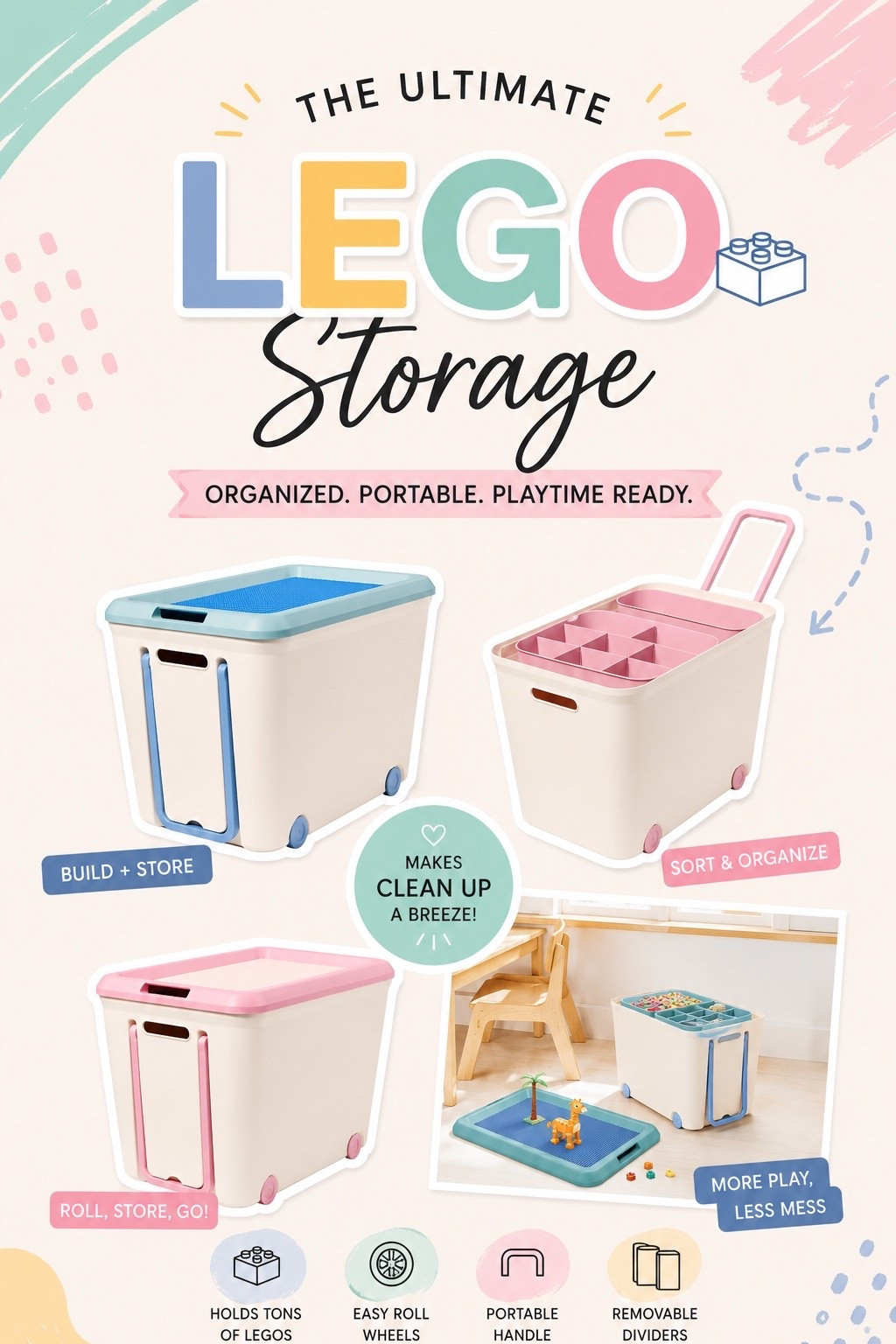 New arrival at Target 💖



Storage Ideas, Lego, Organization Ideas