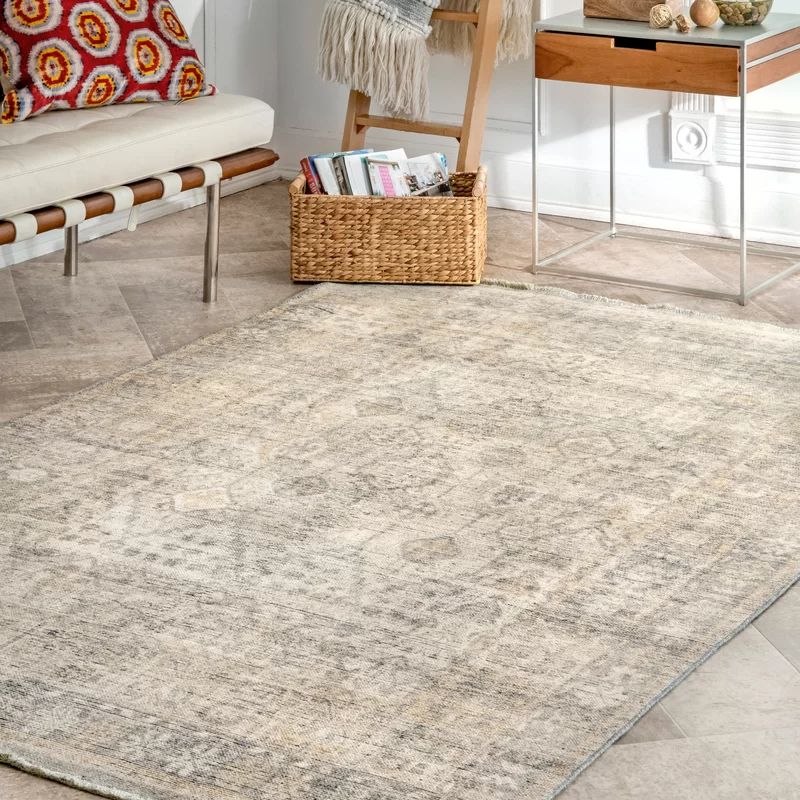 Hepner Beige Area Rug | Wayfair Professional